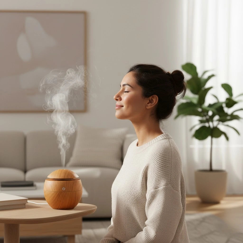 Minimal Cool Mist Humidifier with Silent Operation