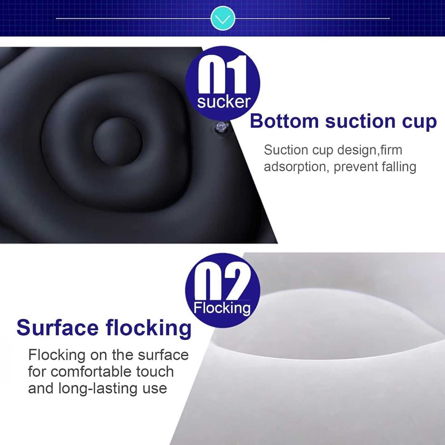 Inflatable Sofa Set Comfortable Air Sofa Chair with Footstool & Pump for Indoor & Outdoor Use